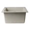 Alfi Brand Biscuit 17" Drop-In Rectangular Granite Composite Kitchen Prep Sink AB1720DI-B - alternate 4